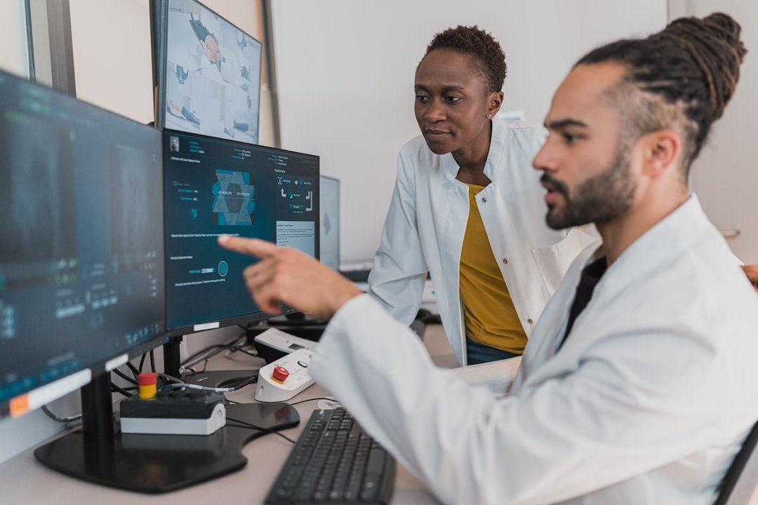 AI in healthcare with healthcare professionals