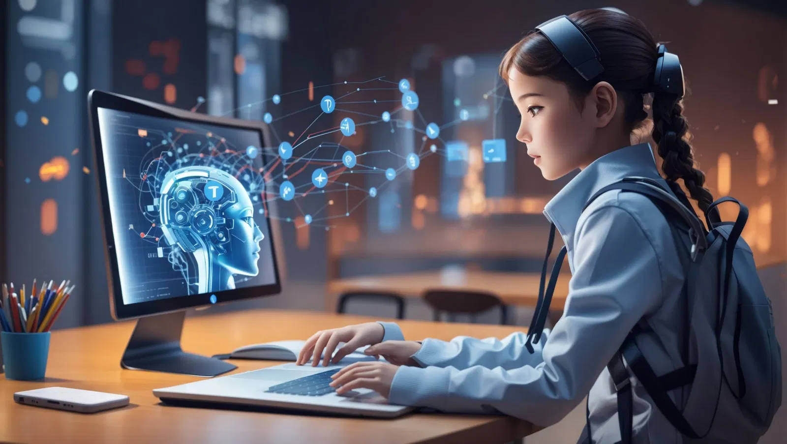 AI for Students learning with artificial intelligence